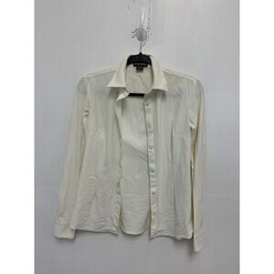 Ameliora White Nylon Button Up Size XS